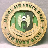 5th Bomb Wing Operations Group Wall Tribute